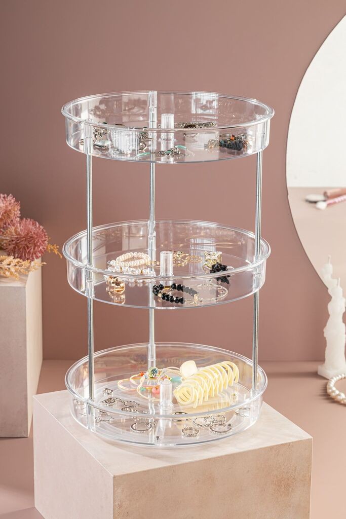 Организатор за накит Aberto Design CPLAS3, транспарентен