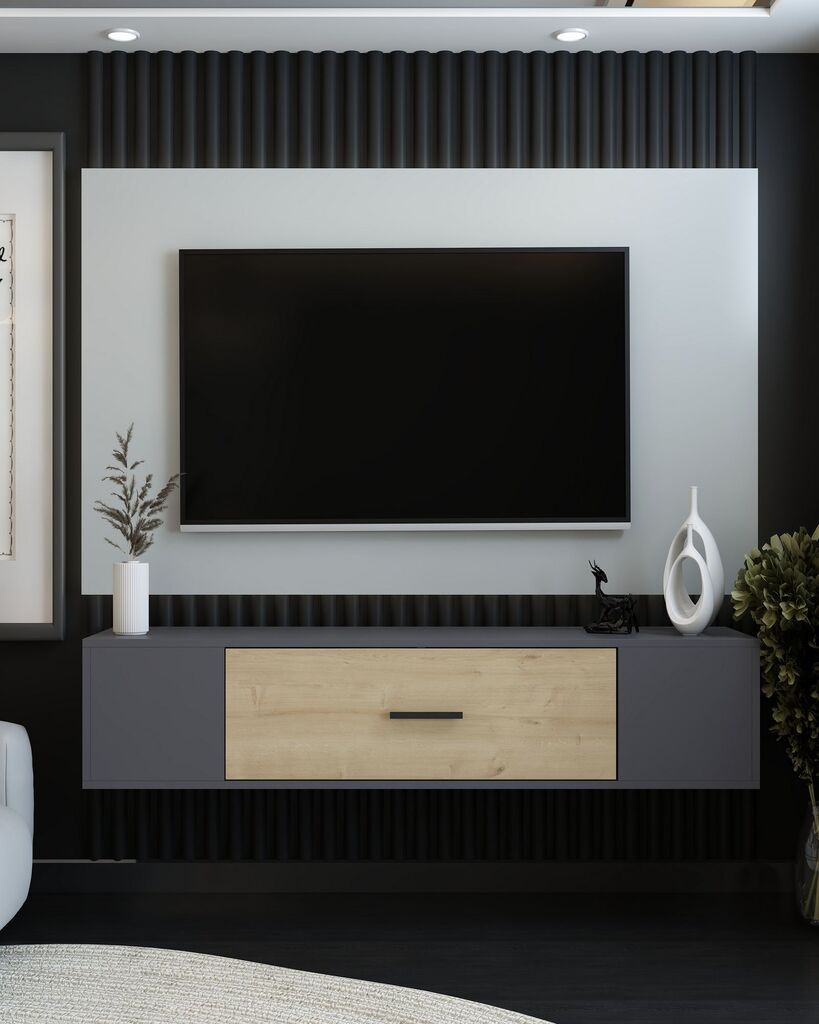 Кодак-кутија за телевизор Hanah Home, 150x33,2x29,6 см, антрацит