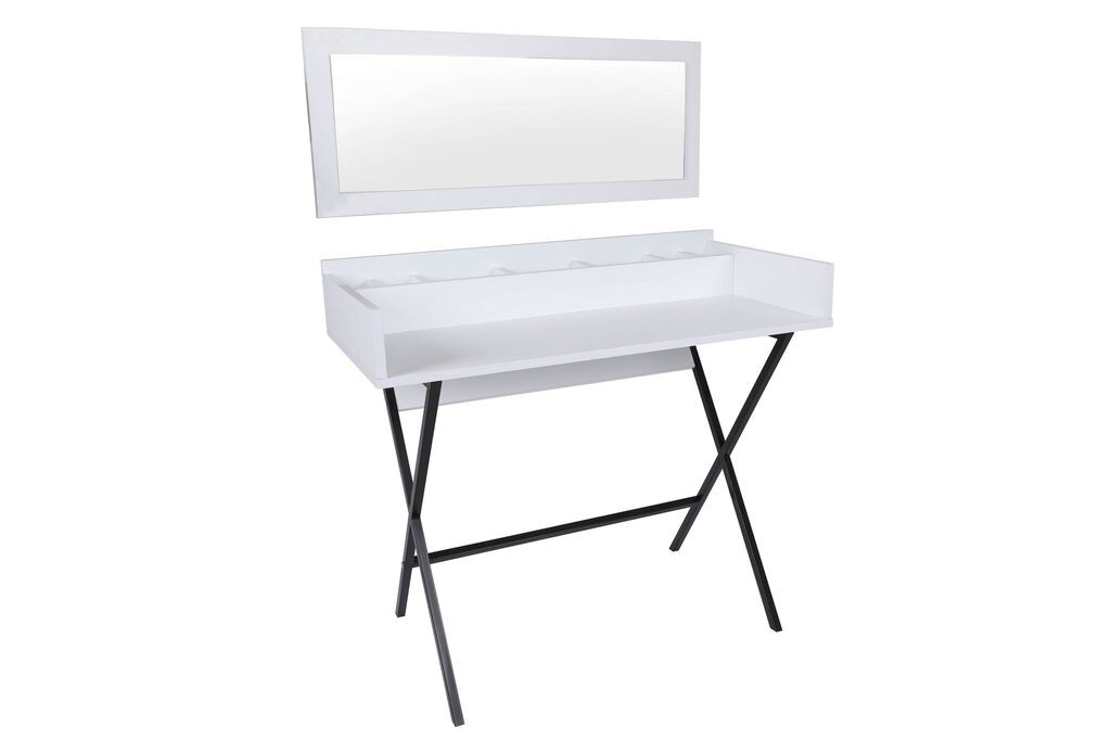 Тоалетна маса Hanah Home Doha, бела