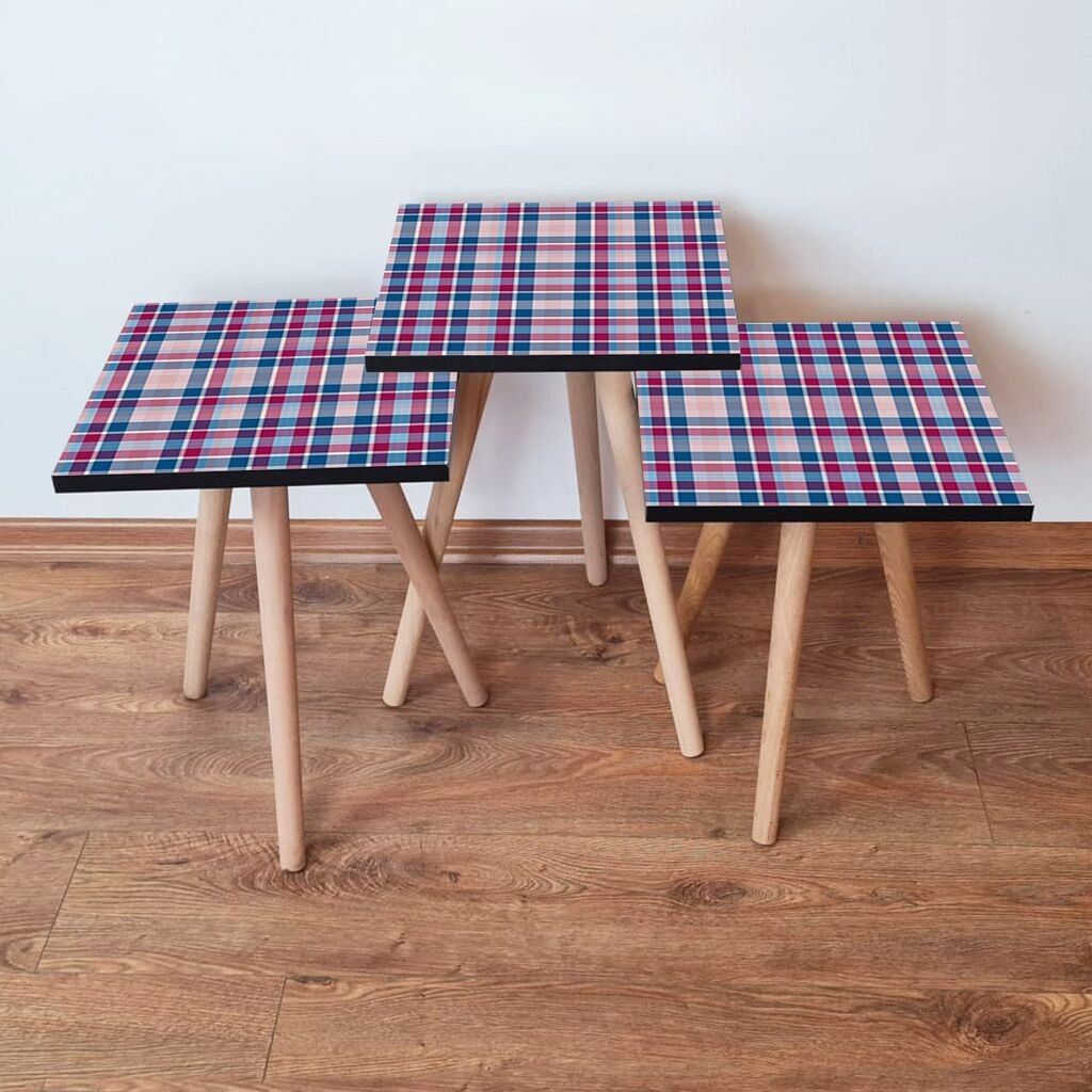 Комплет масички за кафе Hanah Home 3Shp368, 3 парчиња, шарени