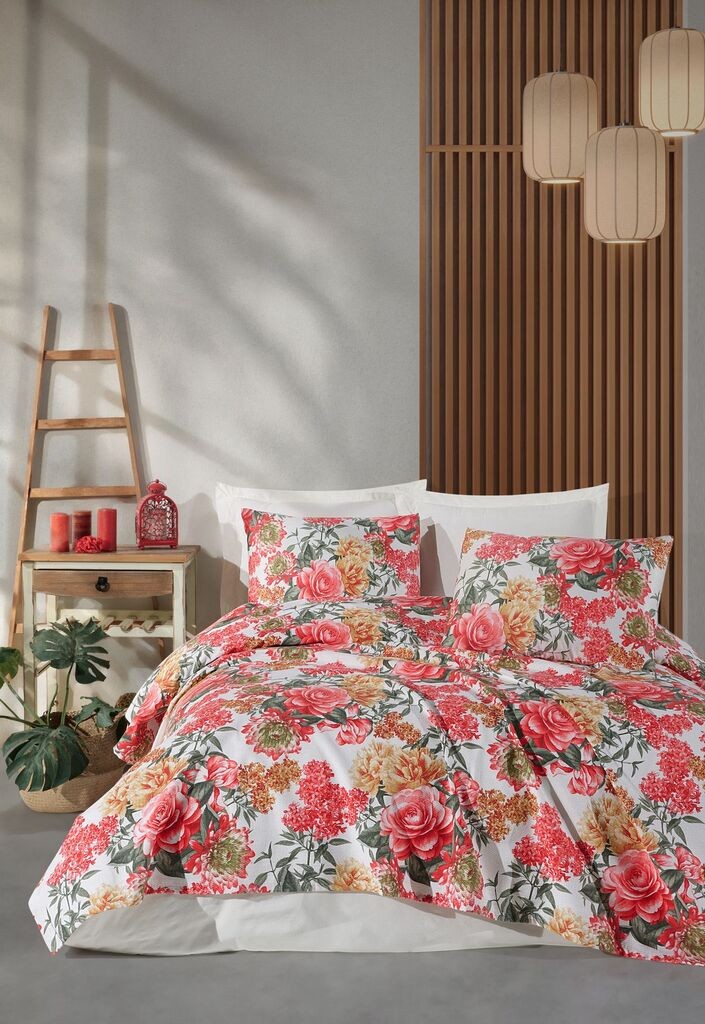 L'essentiel Maison Комплет Ќебе и навлака за перница Lotus, 160x230 cm, Шарена