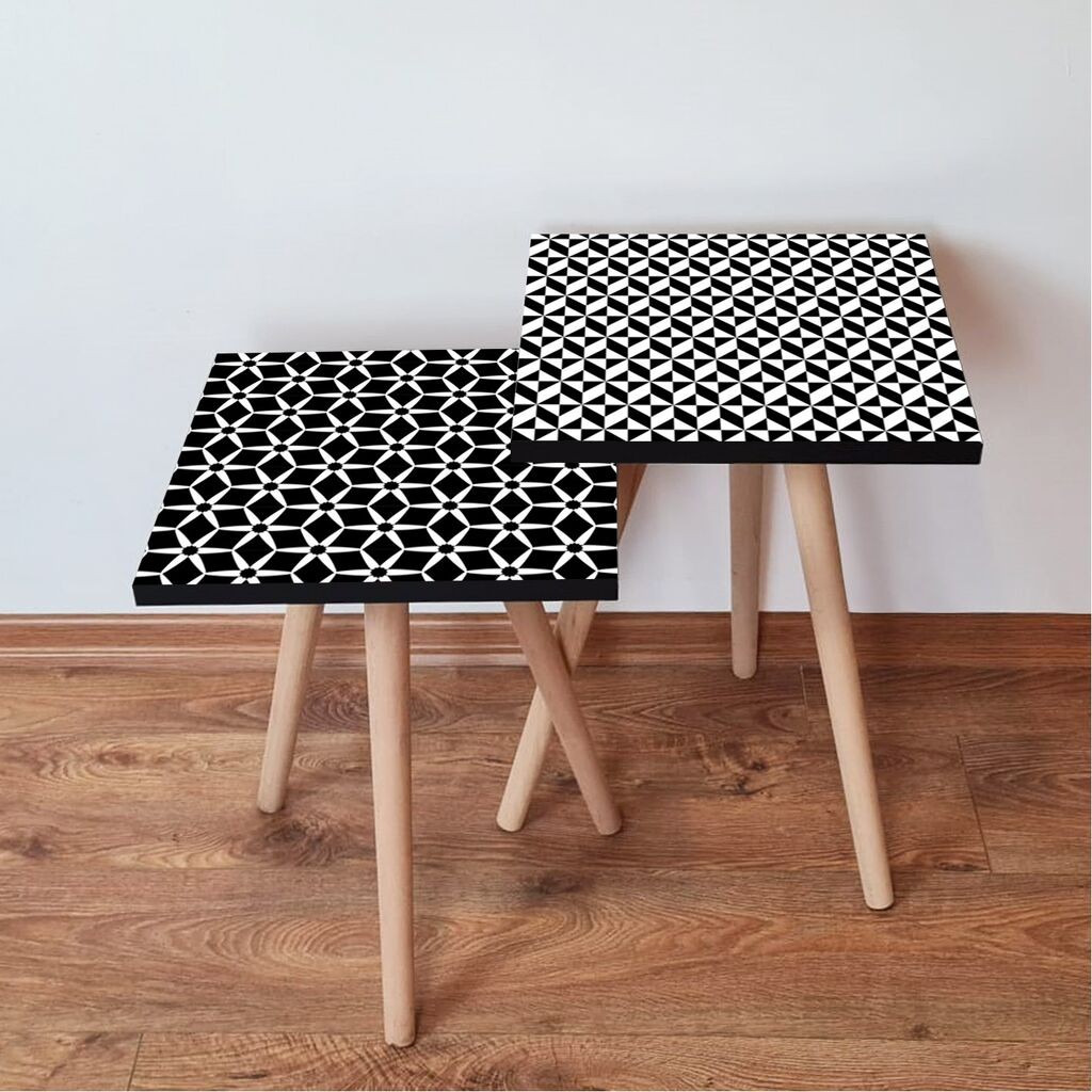 Комплет масички за кафе Hanah Home 2Shp350, 2 парчиња, кафеава