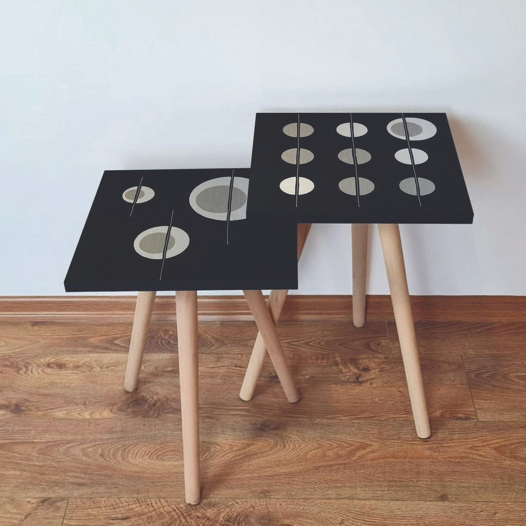 Комплет масички за кафе Hanah Home 2Shp34, 2 парчиња, шарени