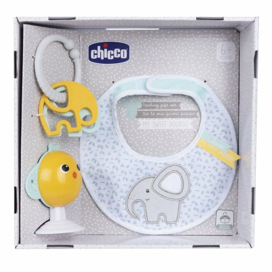 CHICCO Сет За Хранење И Игра 6М+