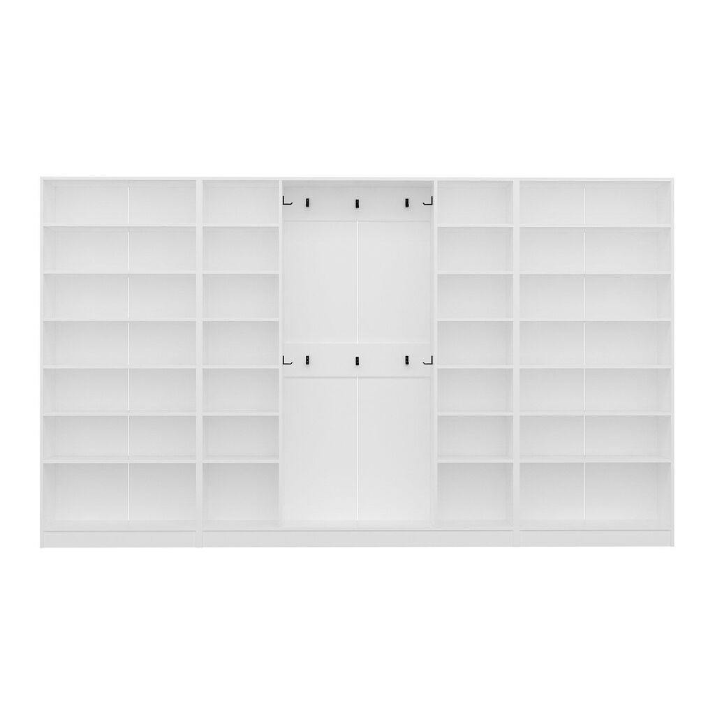 Гардеробер Hanah Home за ходник Kale - 8126, 360x210x35 см, бел