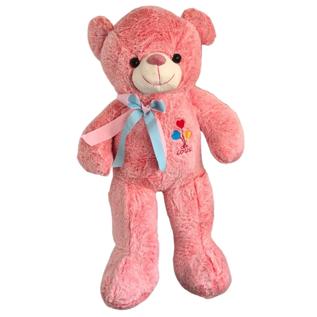 Плишано мече со машна 80см