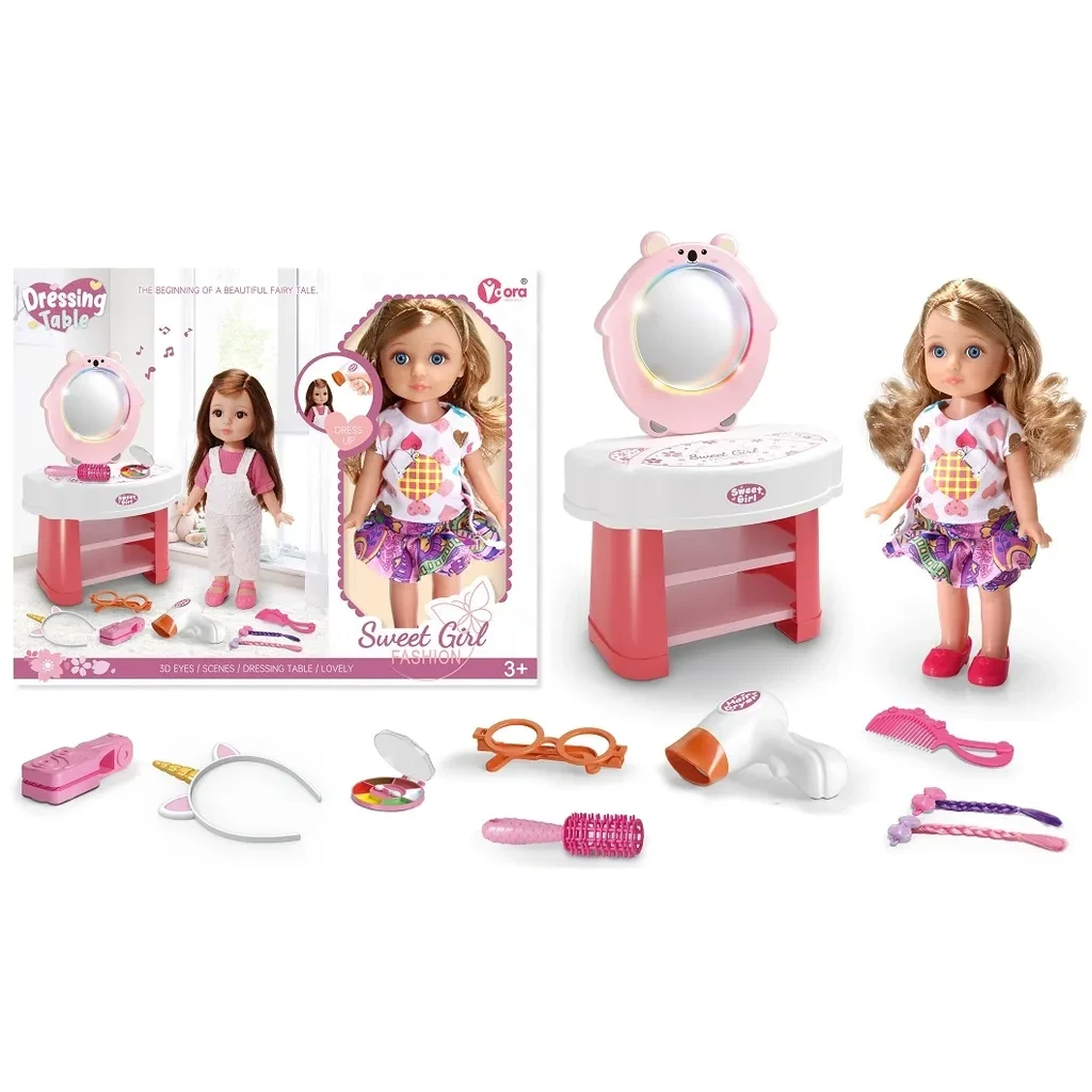 Кукла со козметичко огледало
