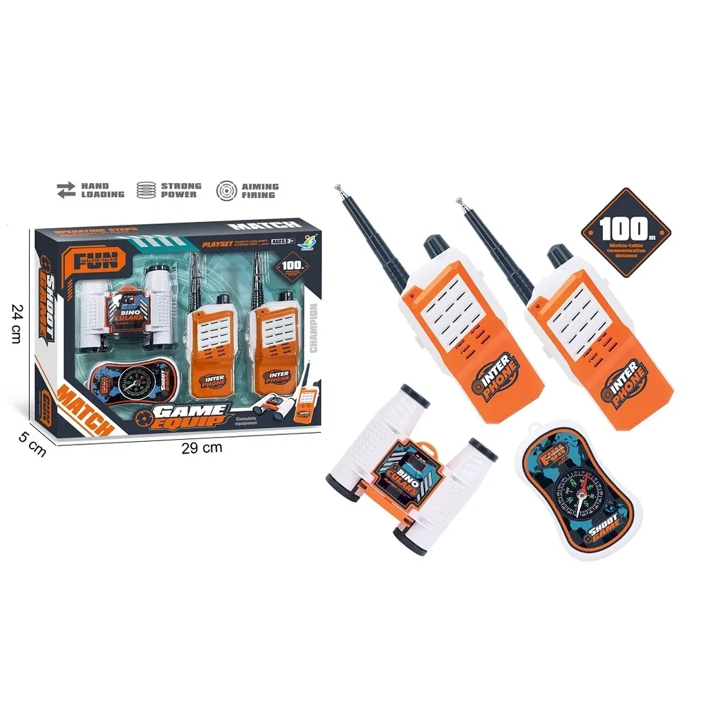 Сет - двоглед, токи-воки, компас