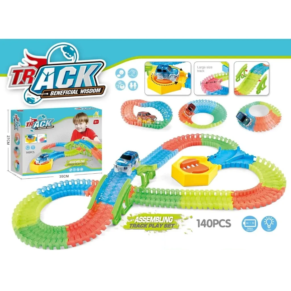 Шарена стаза со возило