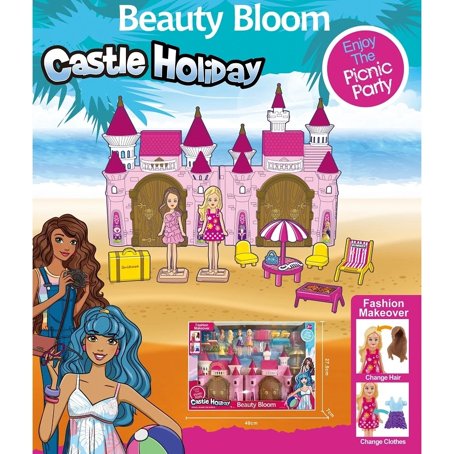 Замок со кукли