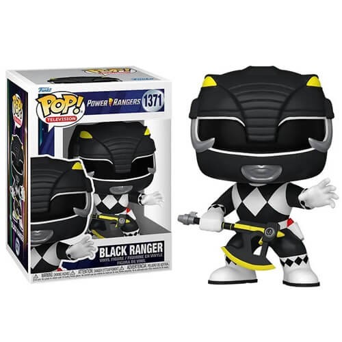 Funko Pop! Power Rangers - Black Ranger #1371 Фигура