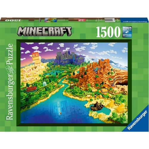 Ravensburger World of Minecraft Сложувалка