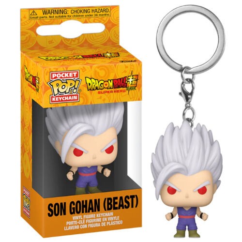 Funko Pocket Pop!: Dragon Ball Super Hero - Son Gohan (Beast) Vinyl Figure Keychain Приврзок