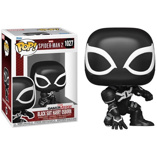 Funko Pop! Spider-Man 2 Gamer Verse - Black Suit Harry Osborn #1027 Booble-Head Фигура