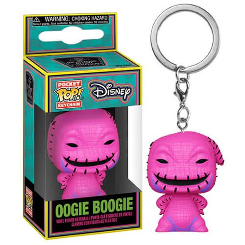 Funko Pocket Pop!: Nightmare Before Christmas - Oogie Boogie (Blacklight) Vinyl Figure Keychain Приврзок