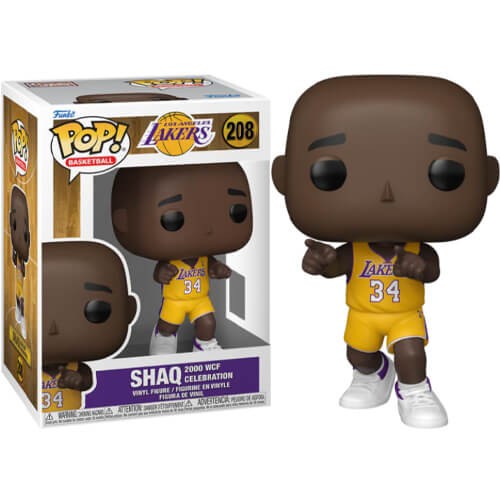 Funko Pop! NBA Los Angeles Lakers - Shaq 2000 WCF #208 Фигура