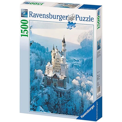 Ravensburger Neuschwanstein Castle in Winter Сложувалка