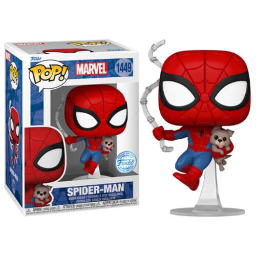 Funko Pop! Spider Man -Spidey with Sandwich Dog Special Edition #1449 Фигура