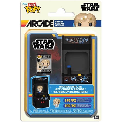 Funko Bitty Pop! Arcade Disney Star Wars Luke Display Case Фигура