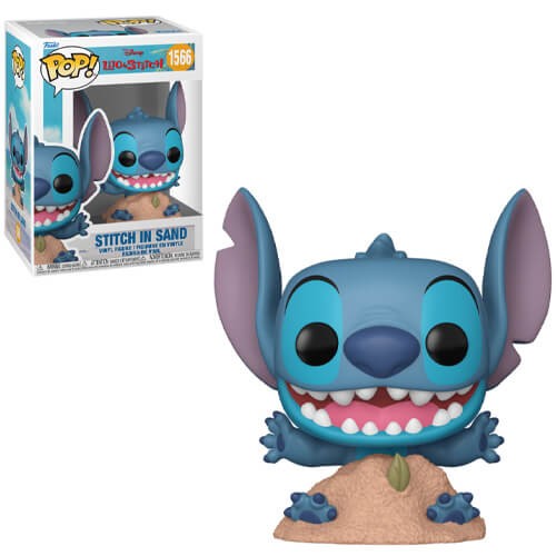 Funko Pop! Lilo Stitch-Stitch In Sand #1566 Фигура