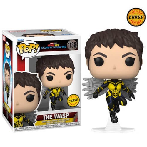 Funko Pop! Ant-Man and the Wasp Quantumania - Wasp #1138 Bobble-Head CHASE Фигура