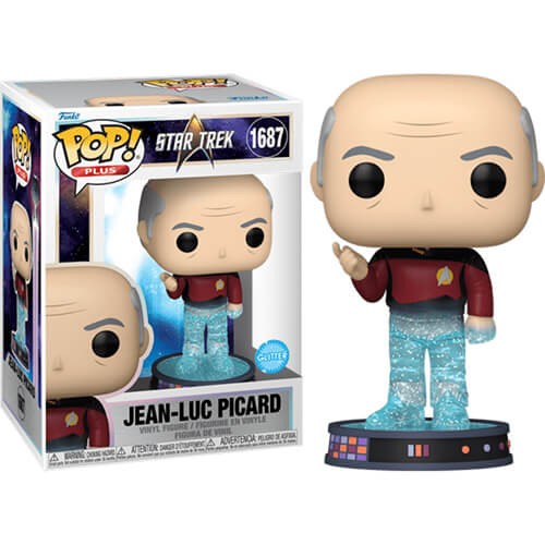 Funko Pop! Plus: Star Trek - Jean-Luk Picard (Glitter) #1687 Фигура