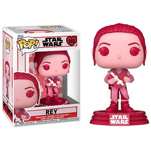 Funko Pop! Star Wars Valentines - Rey #588 Bobble-Head Фигура