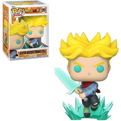 Funko Pop! Dragon Ball Super - Super Saiyan Trunks with Sword #1281 Фигура
