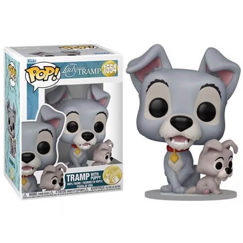 Funko Pop! Disney: Lady & The Tramp (70th Anniversary) - Tramp with Puppy #1554 Фигура