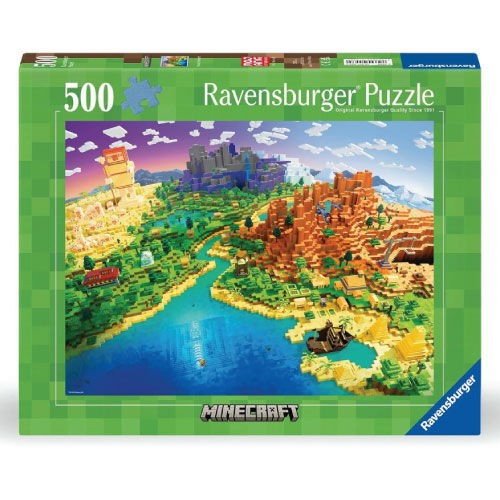 Ravensburger World of Minecraft Сложувалка