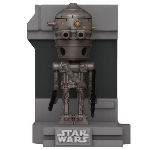 Funko POP! Star Wars Deluxe: Bounty Hunters Collection - IG-88 (Metallic) (Special Edition) #438 Bobble-Head Фигура