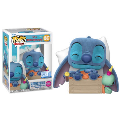 Funko Pop! Plus: Lilo & Stitch - Sleeping Stitch in Box (Flocked) (Special Edition) #1607 Фигура