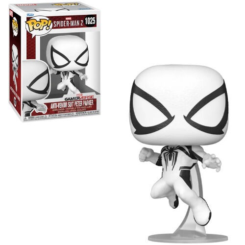 Funko Pop! Spider-Man 2 Gamer Verse - Anti-Venom Suit Peter Parker #1025 Bobble-Head Фигура