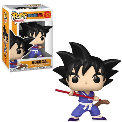 Funko Pop Dragon Ball-Goku with Nyoibo #1922- Фигура