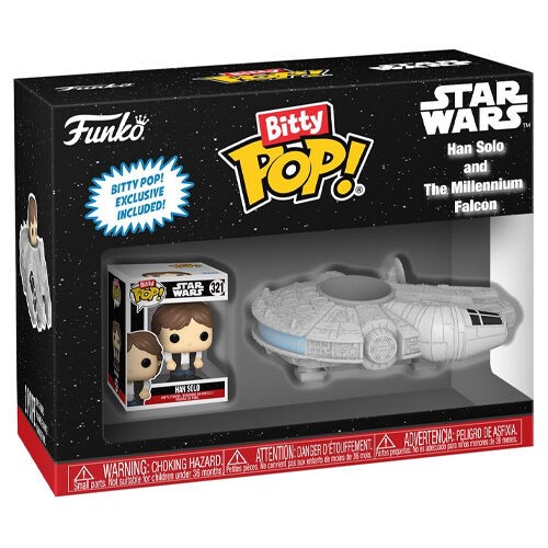 Funko Bitty Pop! Ride: Star Wars - Han Solo and The Millennium Falcon Vinyl Figure Фигура