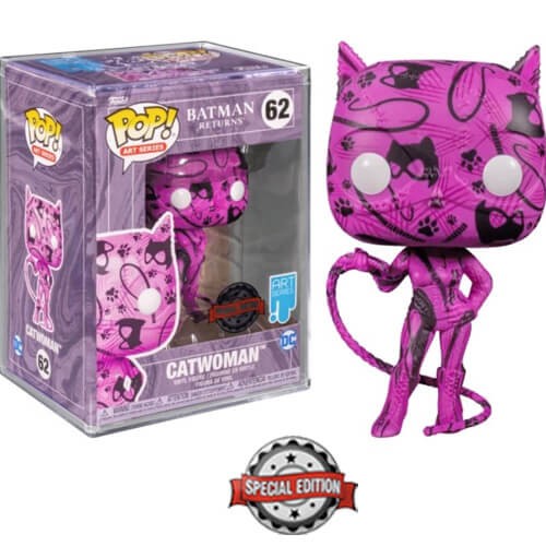 Funko POP! Art Series DC Batman Returns - Catwoman (Special Edition) #62 Фигура