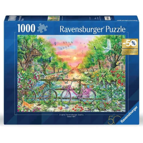Ravensburger Dreamy Bikes in Amsterdam Сложувалка