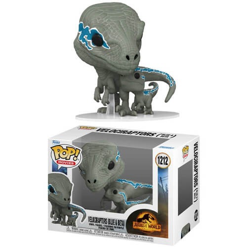 Funko Pop! Jurassic World Dominion - Velociraptors (Blue & Beta) #1212 Фигура