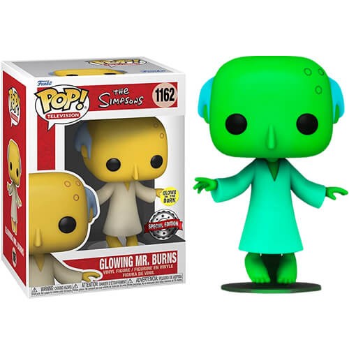 Funko Pop! Simpsons - Glowing Mr. Burns (Glows in the Dark) (Special Edition) #1162 Фигура
