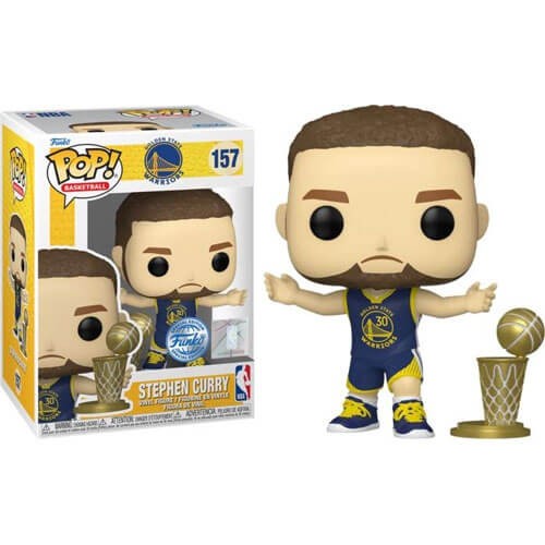 Funko Pop! NBA: Golden State Warriors - Stephen Curry (Throwback) (Special Edition) #157 Фигура