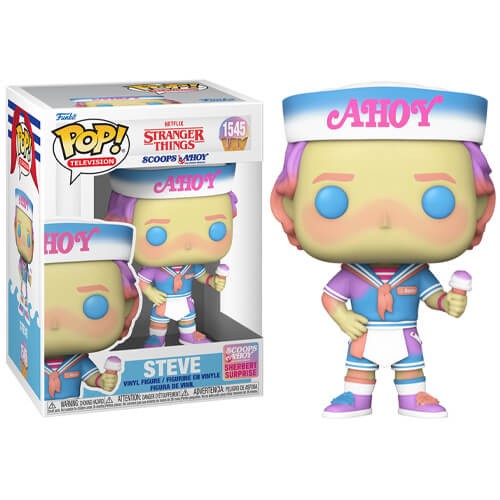 Funko Pop! Stranger Things - Steve (Scoops Ahoy) #1545 Фигура