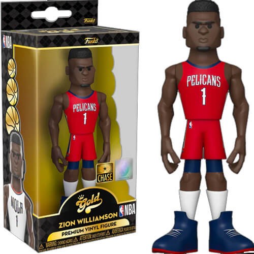 Funko Gold: NBA Pelicans - Zion Williamson Premium Vinyl Figure CHASE Фигура