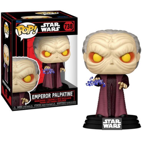 Funko Pop! Star Wars: Dark Side - Emperor Palpatine #738 Bobble-Head Фигура