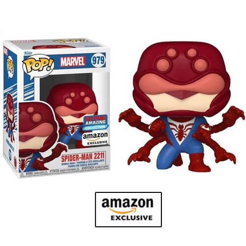 Funko Pop! Beyond Amazing - Spider-Man 2211 (Amazon Exclusive) #979 Bobble-Head Фигура