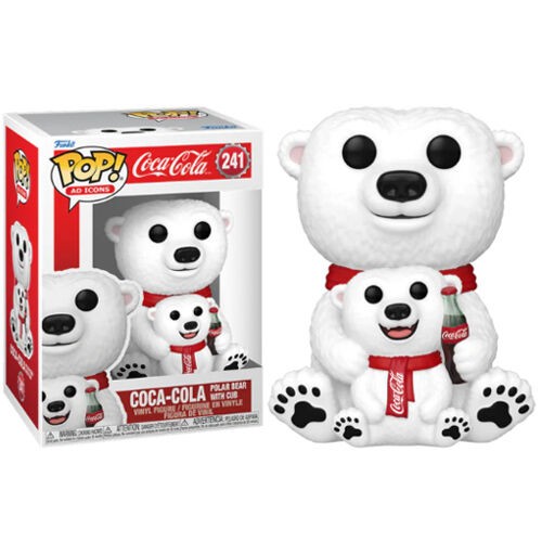 Funko Pop! AD Icons: Coca-Cola - Polar Bear with Cub #241 Фигура