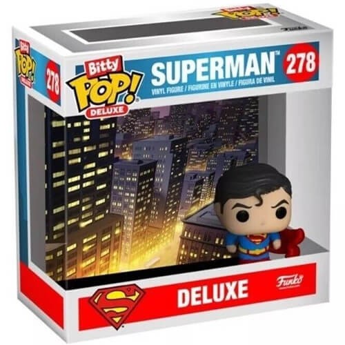 Funko Bitty Pop! Deluxe: DC - Superman #278 Vinyl Figure Фигура