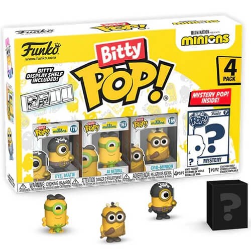Funko Bitty Pop! 4-Pack Minions - Eye Matie Фигура