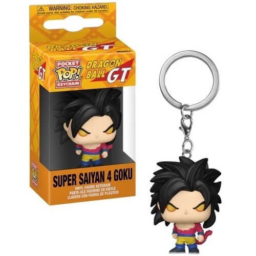 Funko Pocket Pop!: Dragon Ball GT - Super Saiyan 4 Goku Vinyl Figure Keychain Приврзок