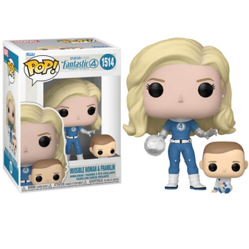 Funko Pop! The Fantastic 4-First Steps Invisible Woman Franklin #1514 Фигура
