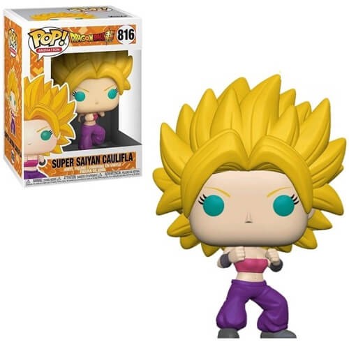 Funko POP! Dragon Ball Super - Super Saiyan Caulifla #816 Фигура